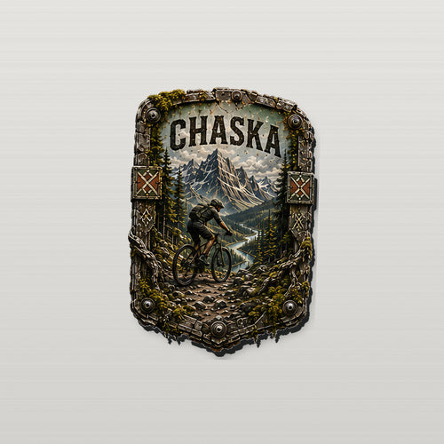 Chaska Trail Relics Contour Magnet — primary product mockup