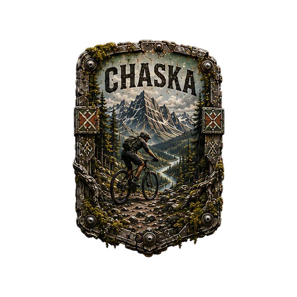 Chaska Trail Relics Contour Magnet — artwork-only detail