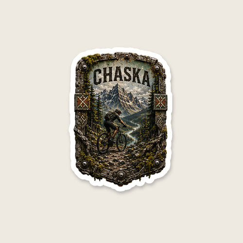 Chaska Trail Relics Matte Die-Cut Sticker — secondary / placement view