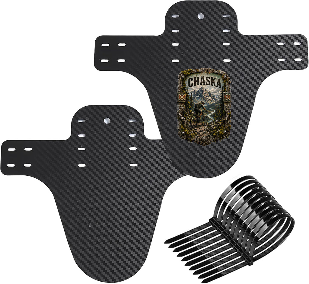 Chaska Trail Relics Mountain Bike Mudguard — primary product mockup