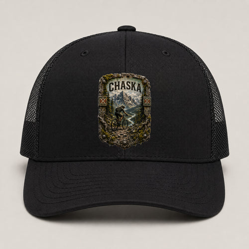 Chaska Trail Relics Mid-Pro Curved-Brim Cap — primary product mockup