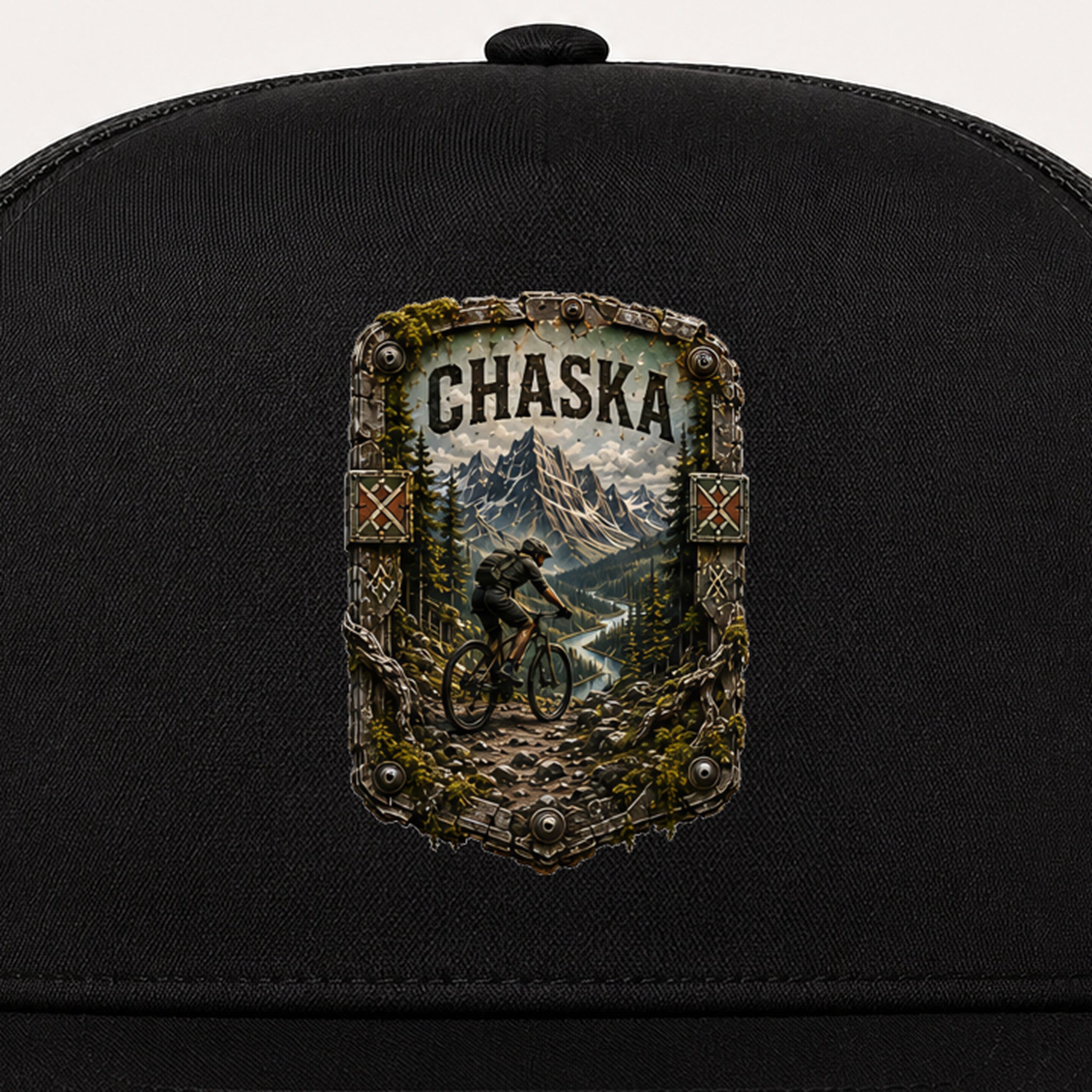 Chaska Trail Relics Flat-Brim Cap — secondary / placement view