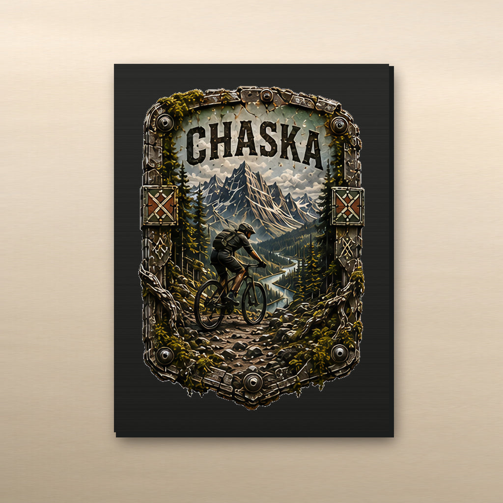 Chaska Trail Relics Small-Format Metal Painting — primary product mockup