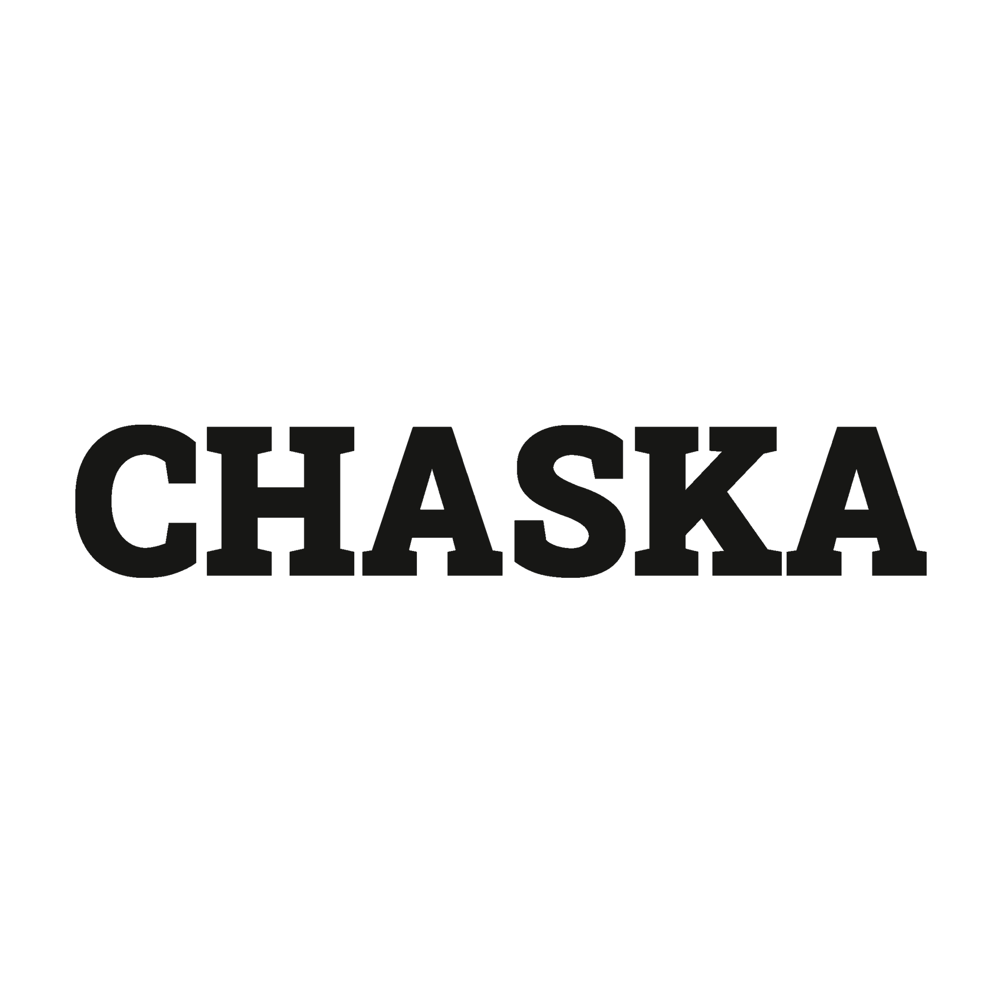 Chaska Trail Relics Name-Only Cut Vinyl Decal — artwork-only detail