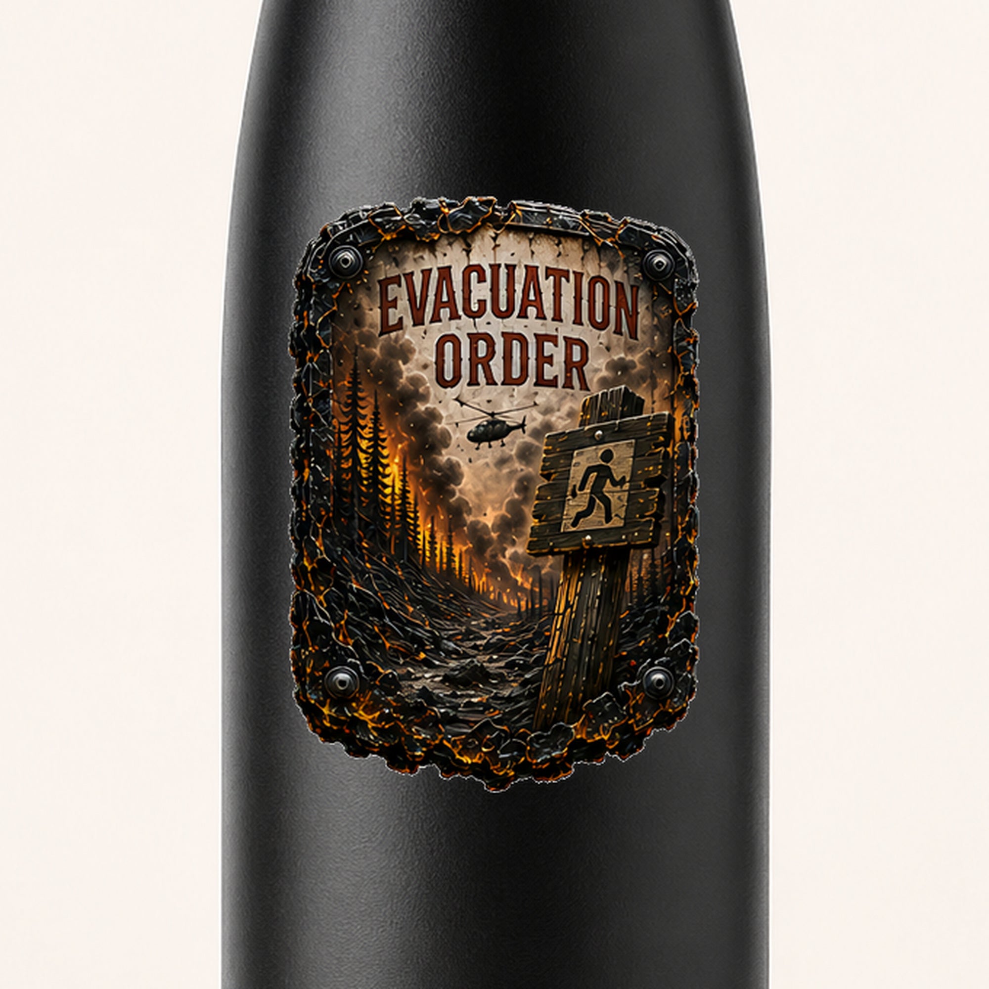 Evacuation Order Trail Relics Insulated Sport Bottle — secondary / placement view