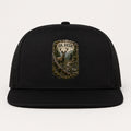 Oh, Deer! Trail Relics Flat-Brim Cap — primary product mockup