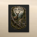 Oh, Deer! Trail Relics Small-Format Metal Painting — primary product mockup