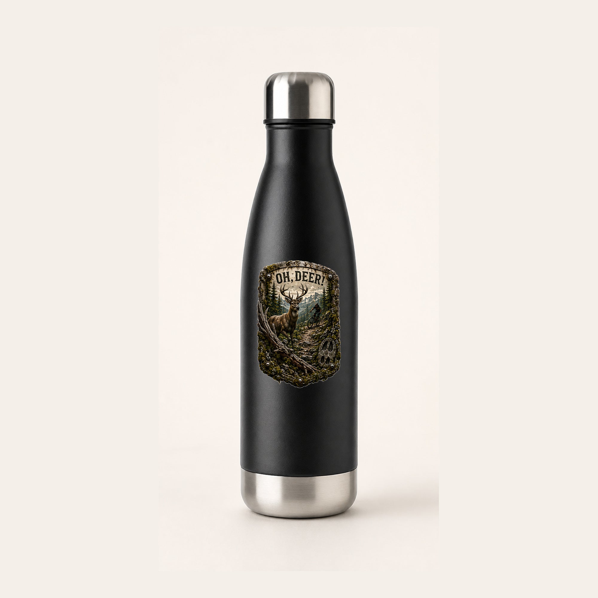Oh, Deer! Trail Relics Insulated Sport Bottle — primary product mockup