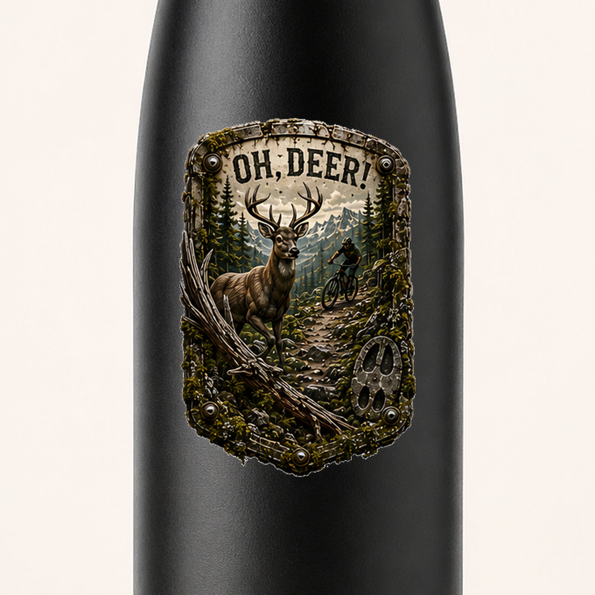 Oh, Deer! Trail Relics Insulated Sport Bottle — secondary / placement view