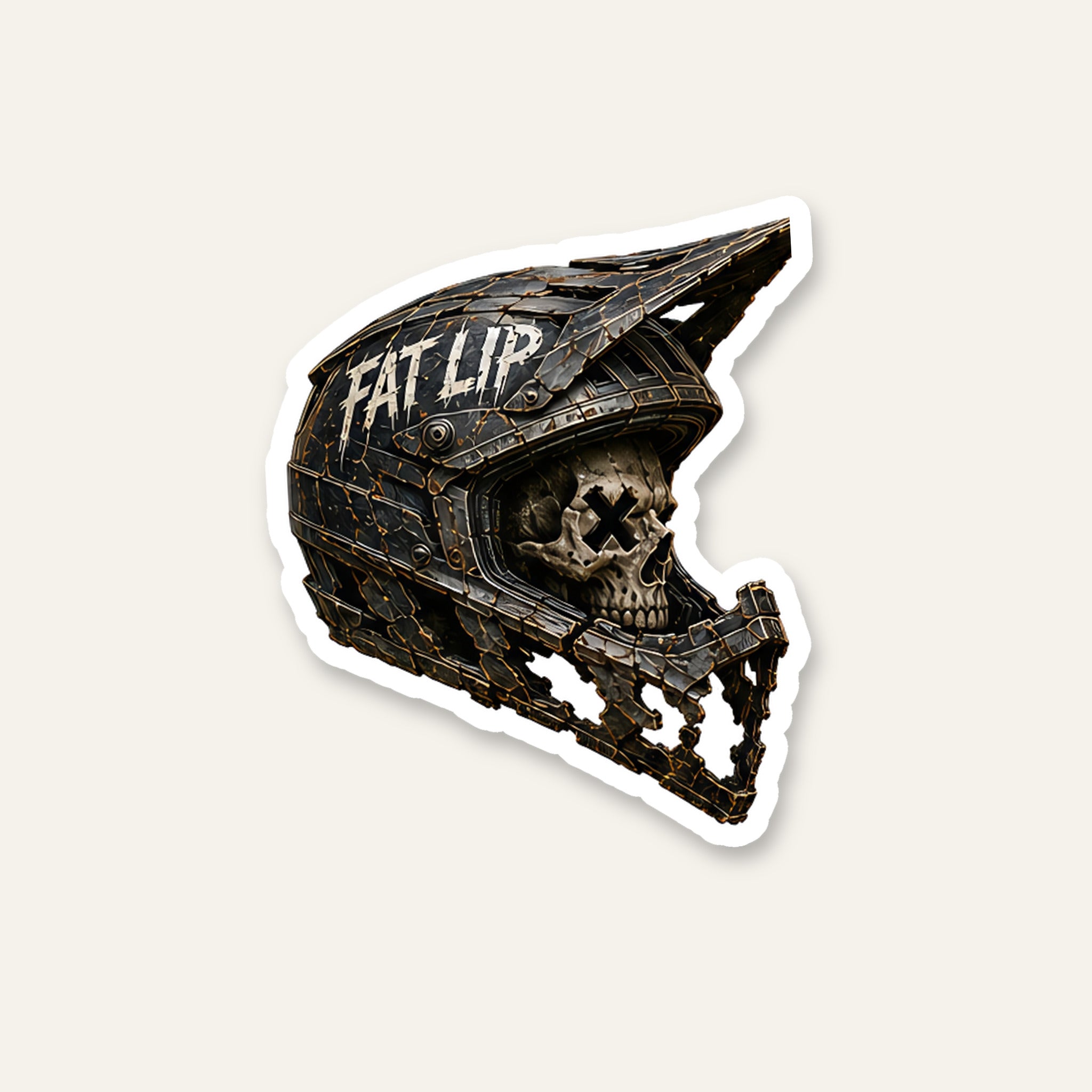 Fat Lip Trail Relics Matte Die-Cut Sticker — primary product mockup