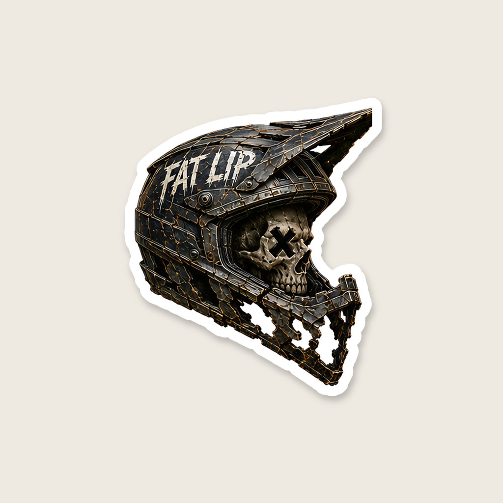 Fat Lip Trail Relics Matte Die-Cut Sticker — secondary / placement view