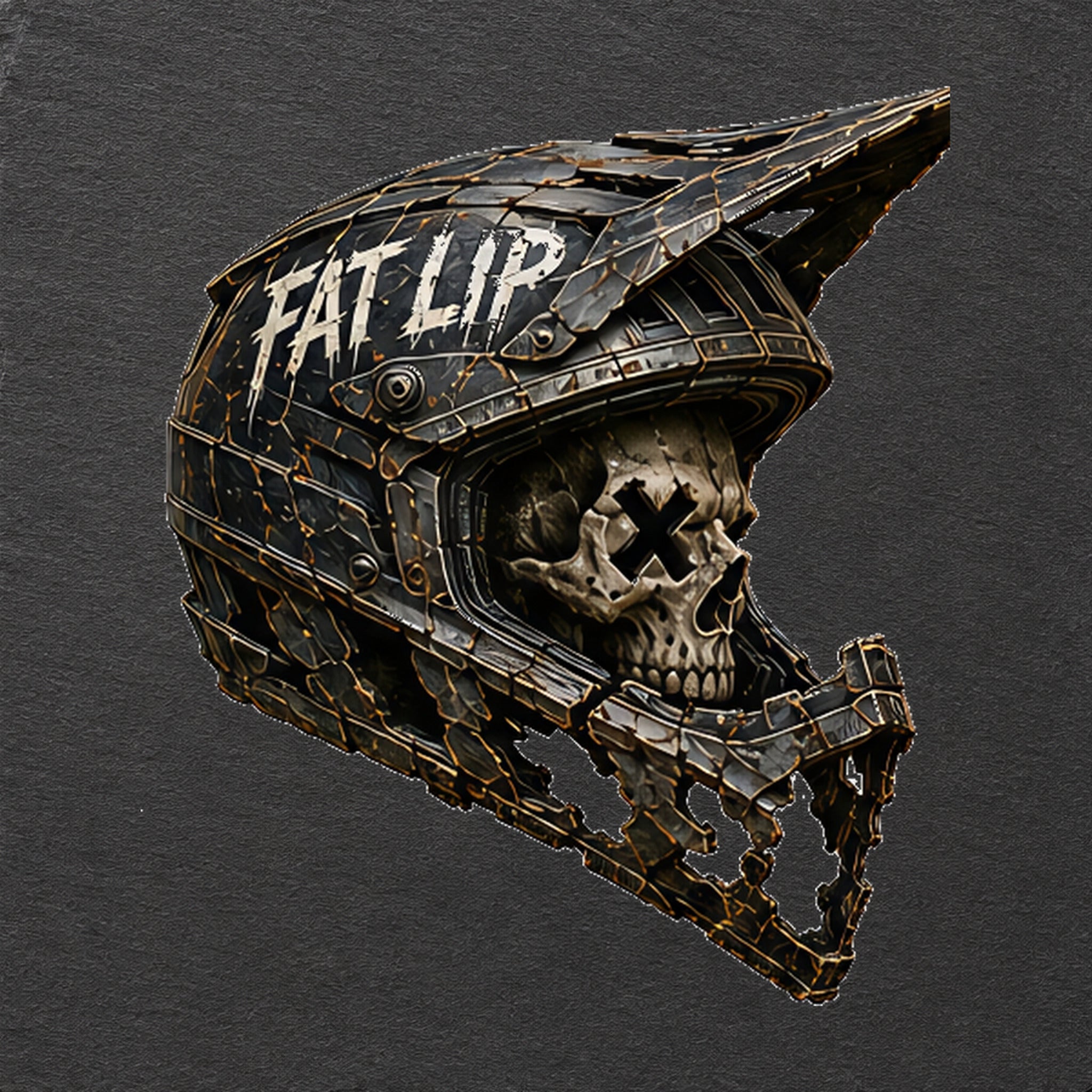 Fat Lip Trail Relics Slate Coaster — secondary / placement view