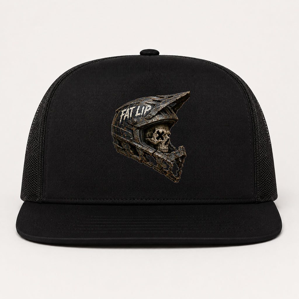 Fat Lip Trail Relics Flat-Brim Cap — primary product mockup
