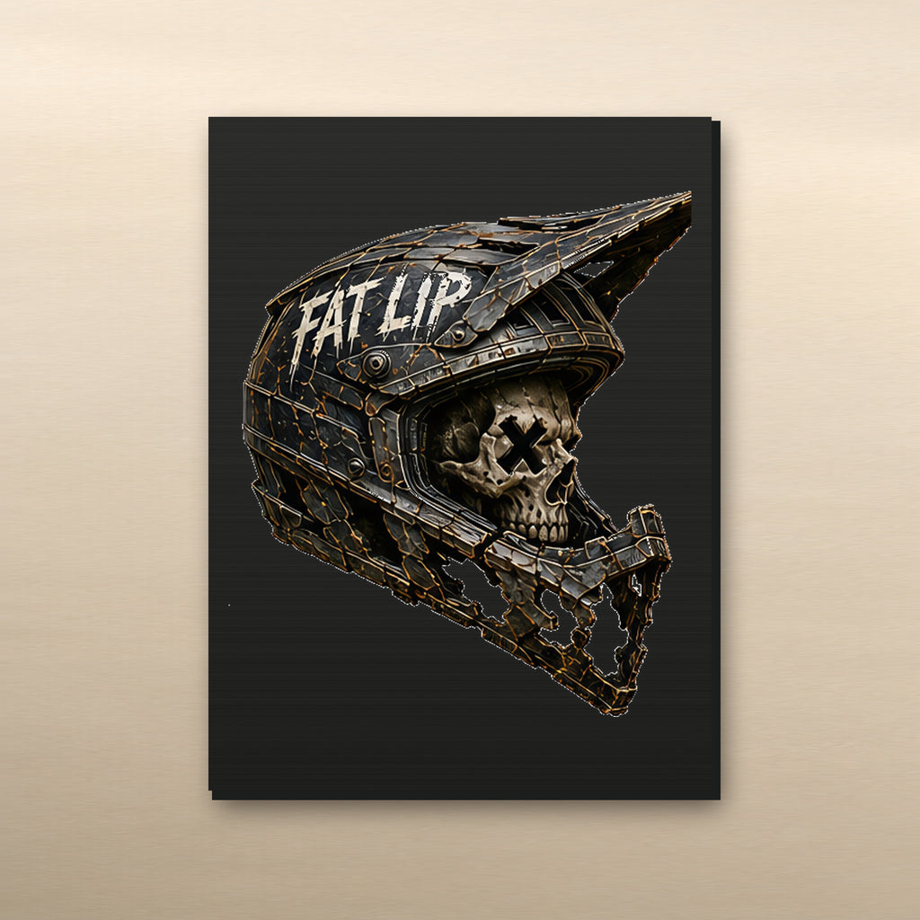 Fat Lip Trail Relics Small-Format Metal Painting — primary product mockup