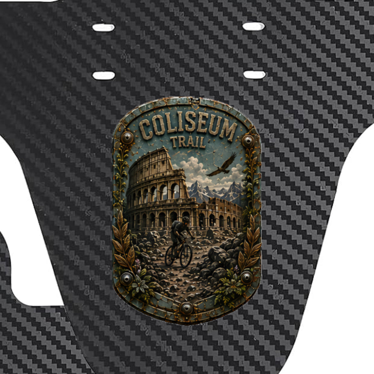 Coliseum Trail Trail Relics Mountain Bike Mudguard — secondary / placement view