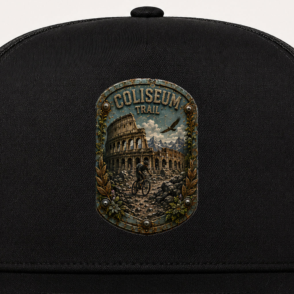 Coliseum Trail Trail Relics Flat-Brim Cap — secondary / placement view