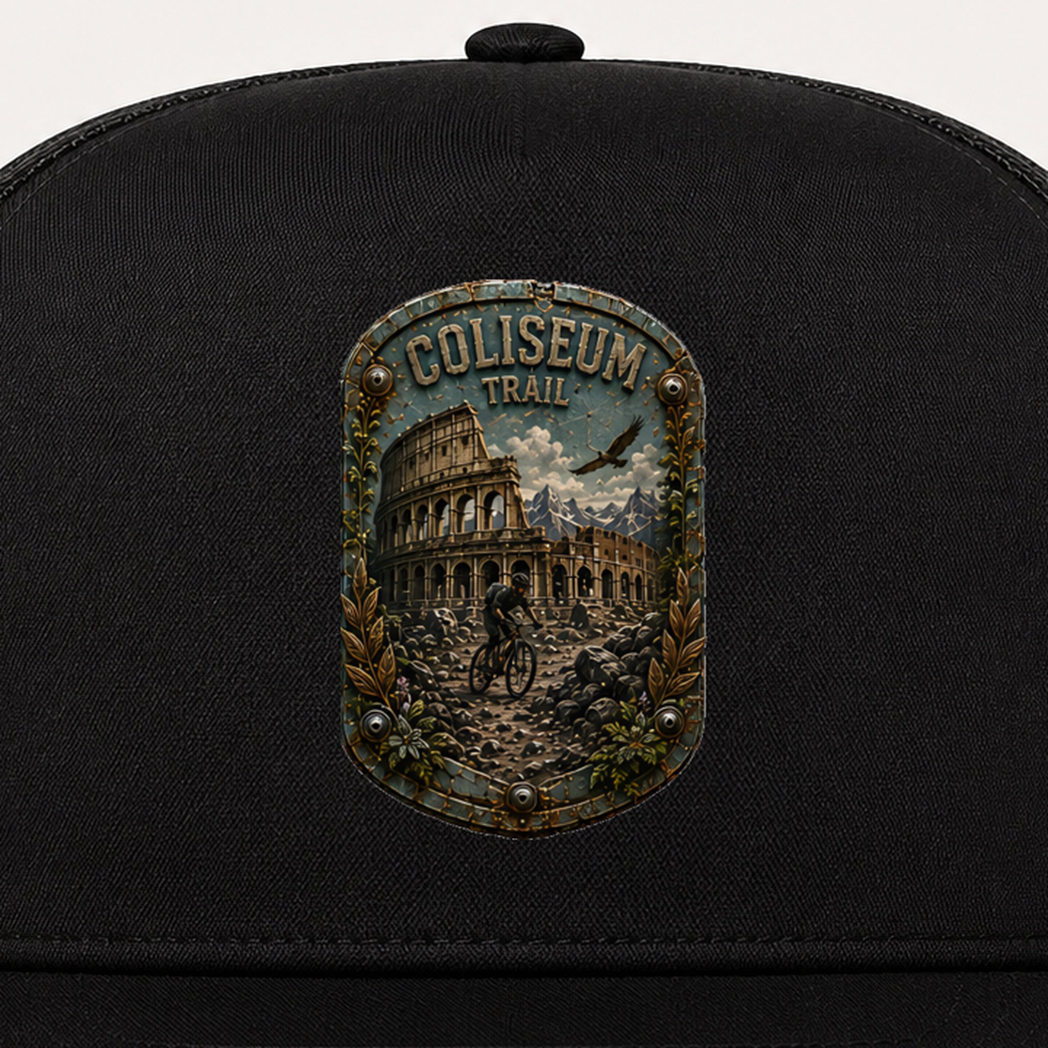 Coliseum Trail Trail Relics Flat-Brim Cap — secondary / placement view