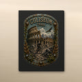 Coliseum Trail Trail Relics Small-Format Metal Painting — primary product mockup