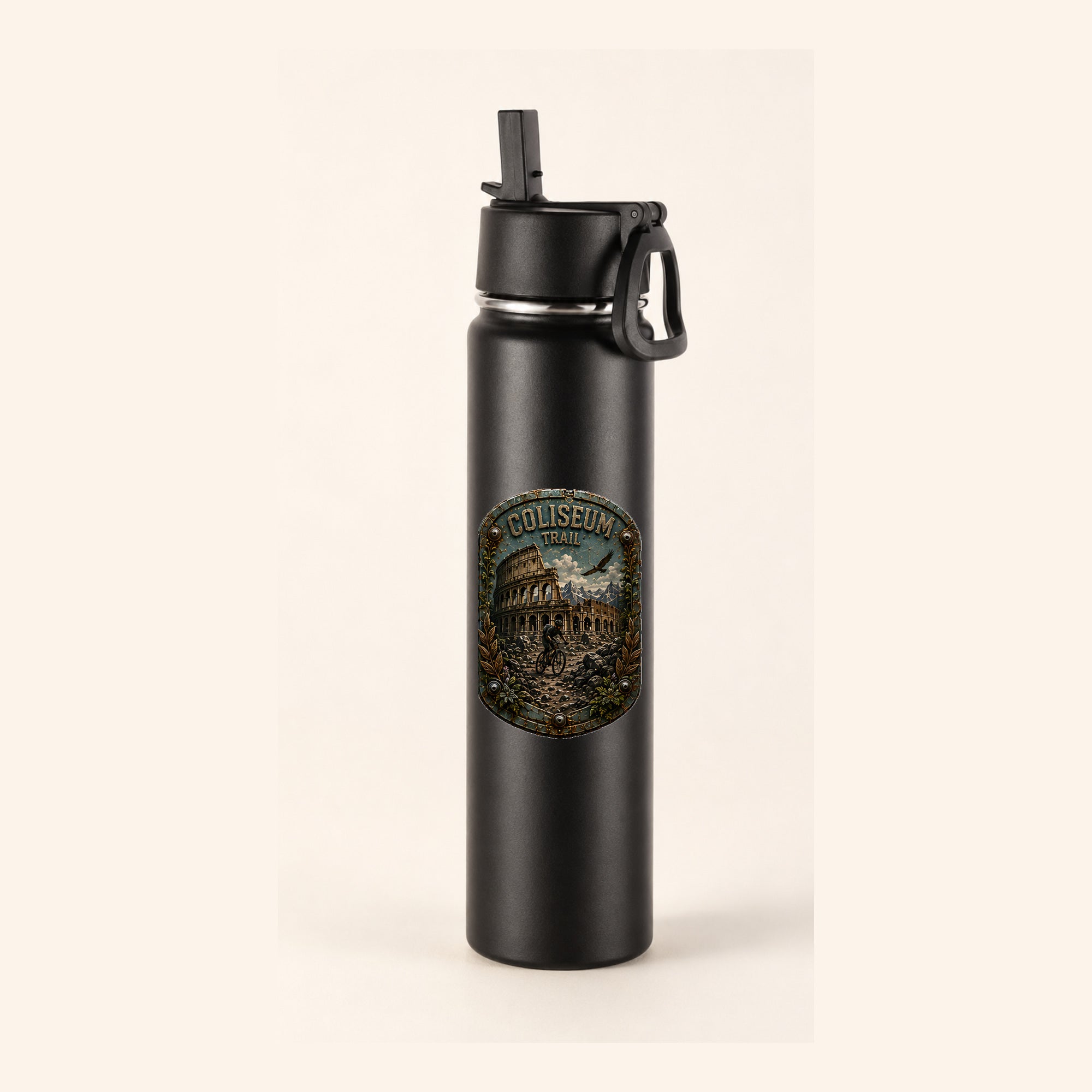Coliseum Trail Trail Relics Insulated Straw Bottle — primary product mockup