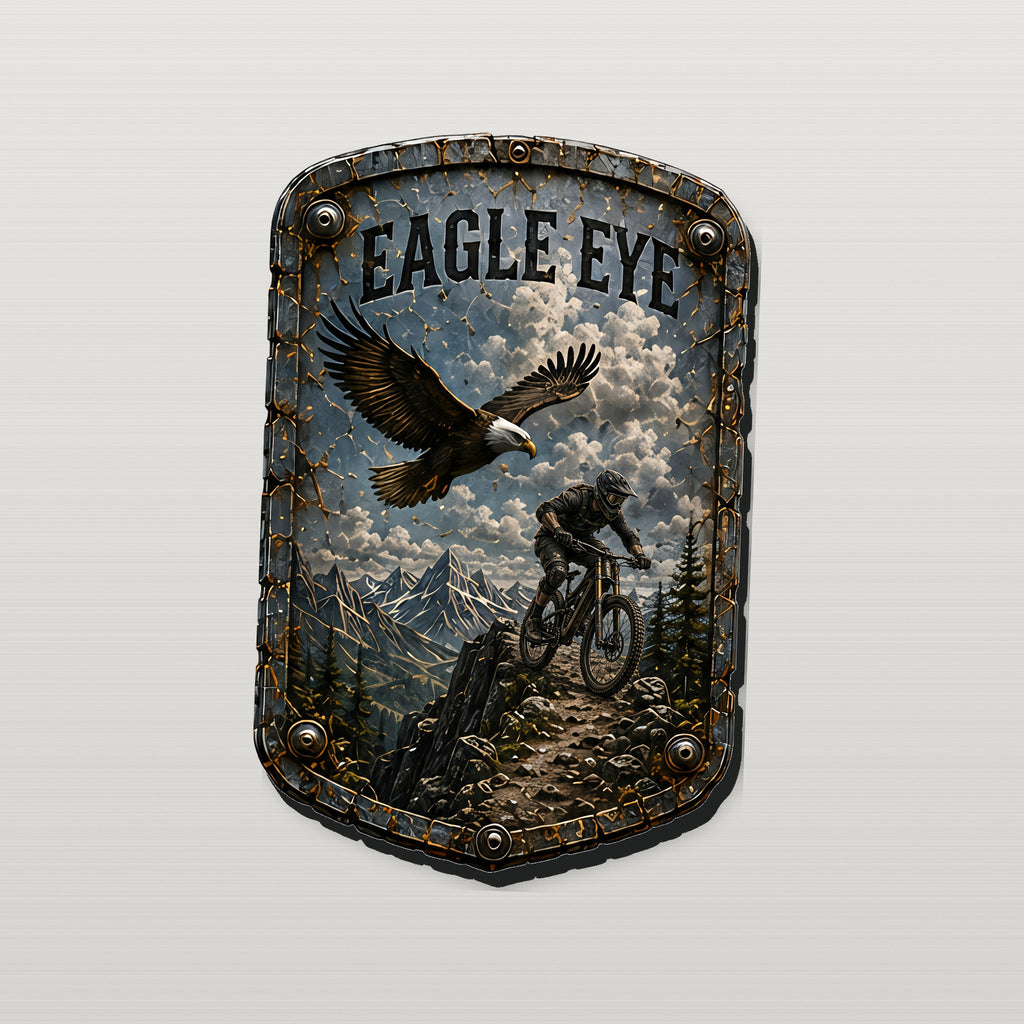 Eagle Eye Trail Relics Contour Magnet — side-edge close-up
