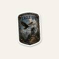 Eagle Eye Trail Relics Matte Die-Cut Sticker — primary product mockup