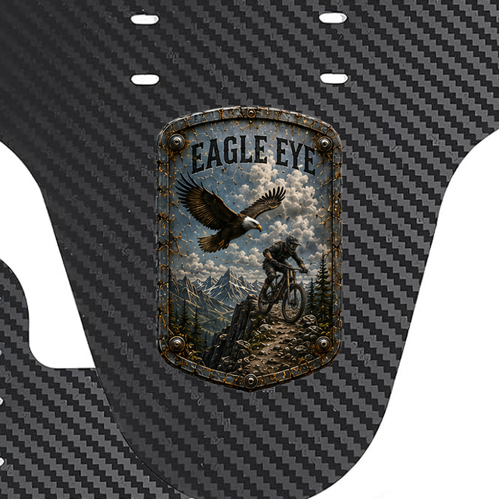 Eagle Eye Trail Relics Mountain Bike Mudguard — print-placement close-up