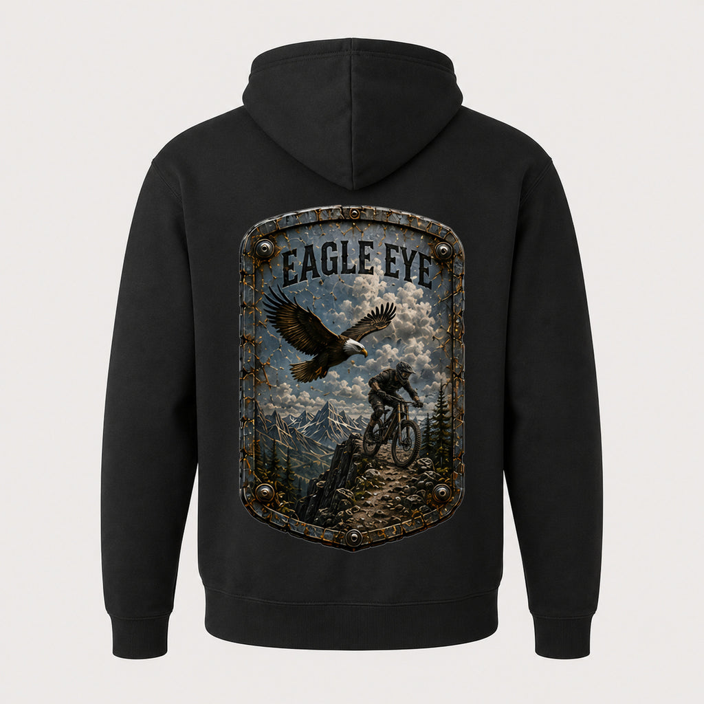 Eagle Eye Trail Relics Pullover Hoodie — back mockup / hero