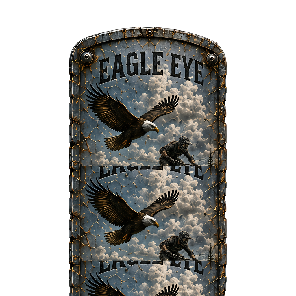 Eagle Eye Trail Relics Insulated Sport Bottle — artwork-only detail