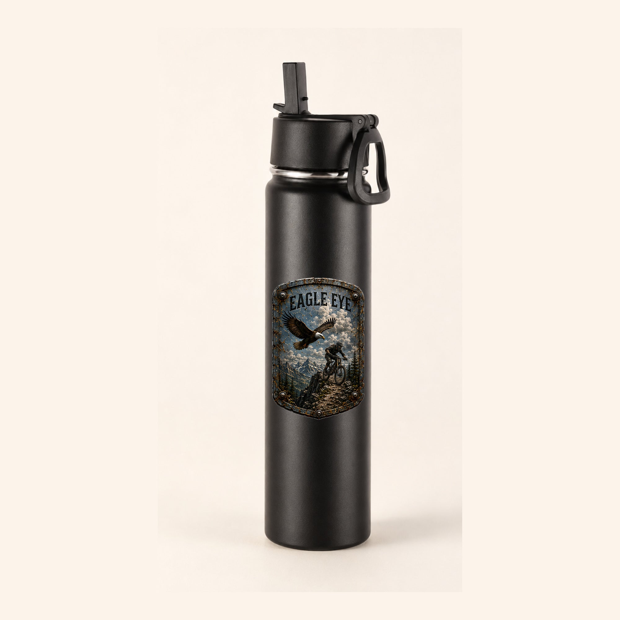 Eagle Eye Trail Relics Insulated Straw Bottle — primary product mockup