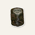 Shunda Trail Trail Relics Matte Die-Cut Sticker — primary product mockup