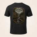 Shunda Trail Trail Relics T-Shirt — back mockup / hero