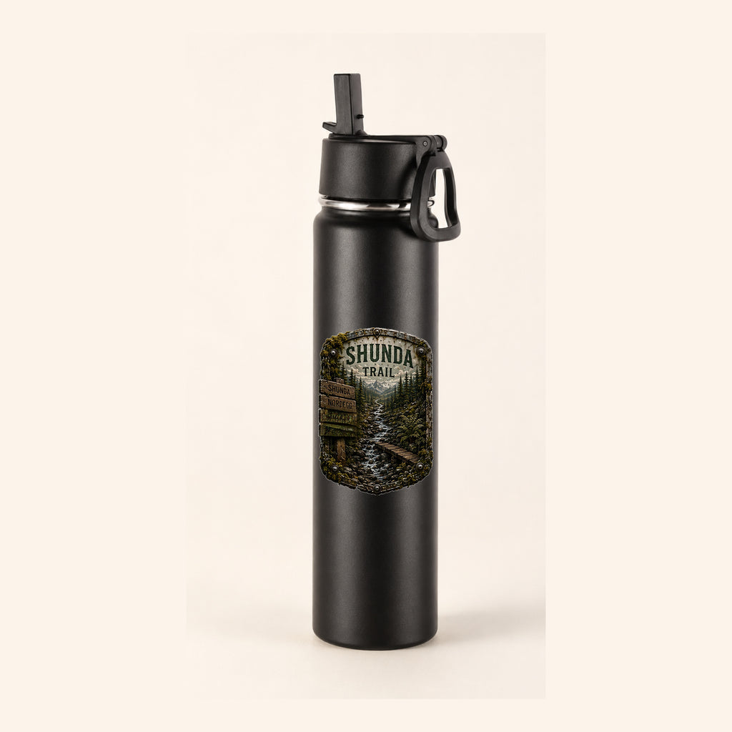 Shunda Trail Trail Relics Insulated Straw Bottle — primary product mockup
