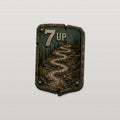 7 Up Trail Relics Contour Magnet — primary product mockup