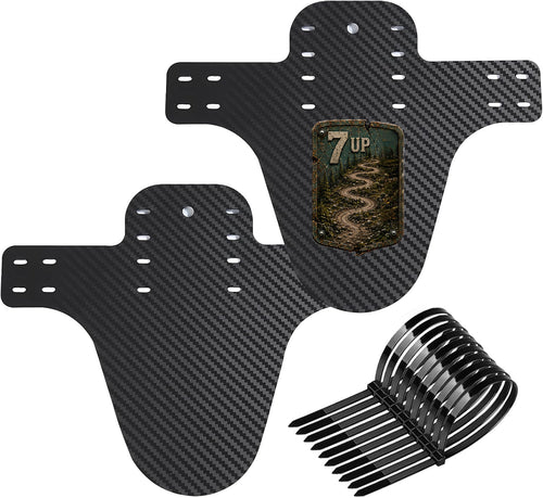 7 Up Trail Relics Mountain Bike Mudguard — primary product mockup