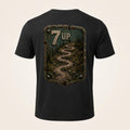 7 Up Trail Relics T-Shirt — back mockup / hero