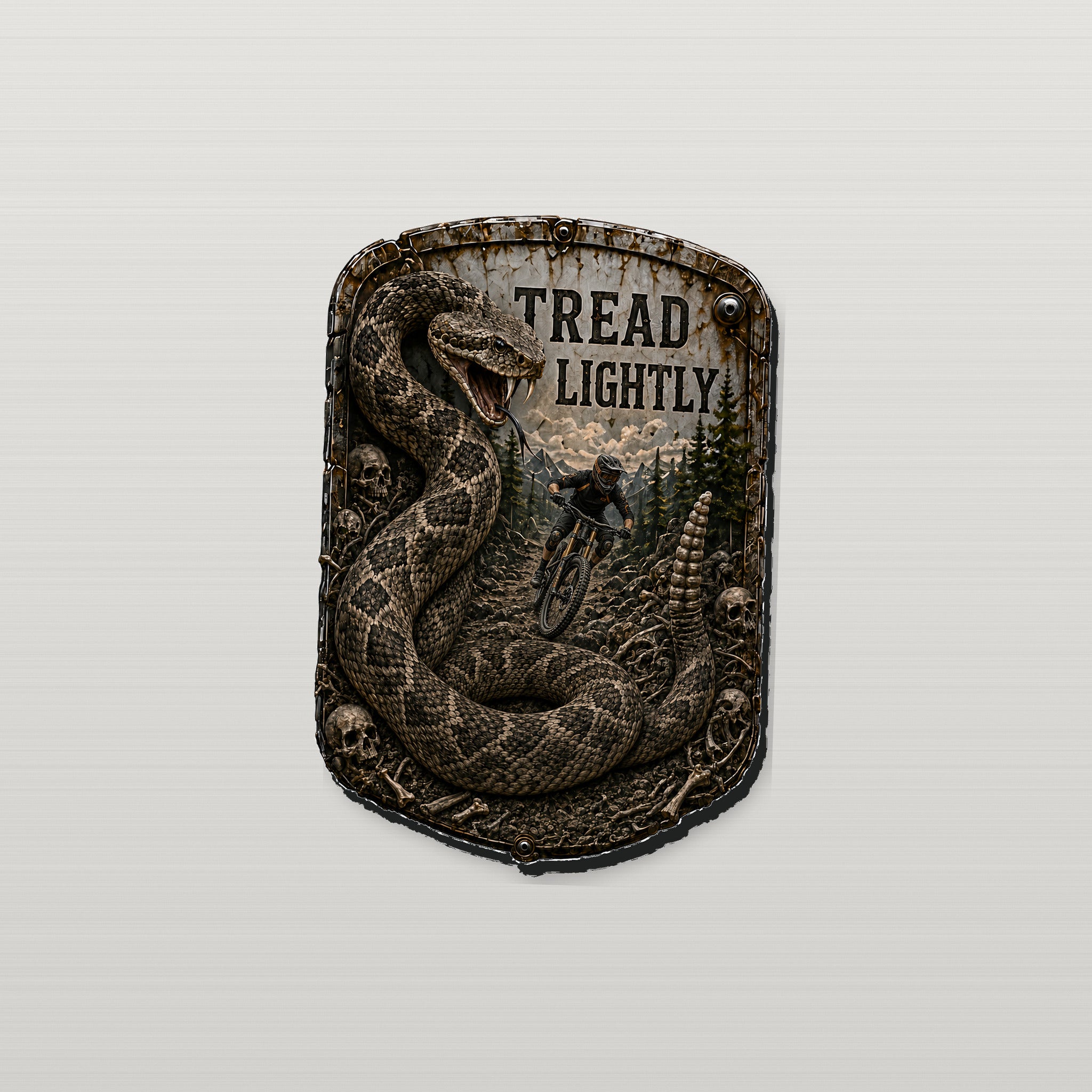 Tread Lightly Trail Relics Contour Magnet — primary product mockup