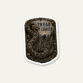 Tread Lightly Trail Relics Matte Die-Cut Sticker — primary product mockup