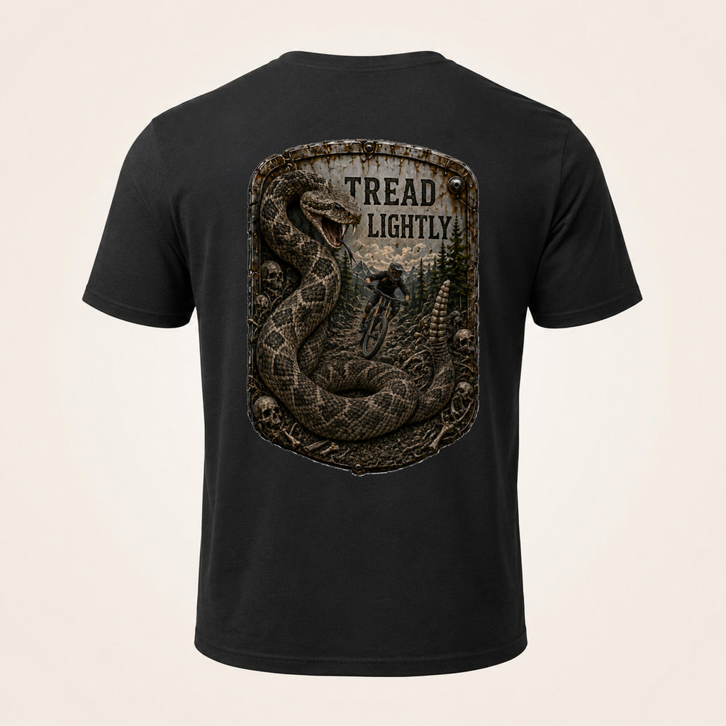Tread Lightly Trail Relics T-Shirt — back mockup / hero