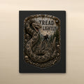 Tread Lightly Trail Relics Small-Format Metal Painting — 7.9 × 5.9 in view
